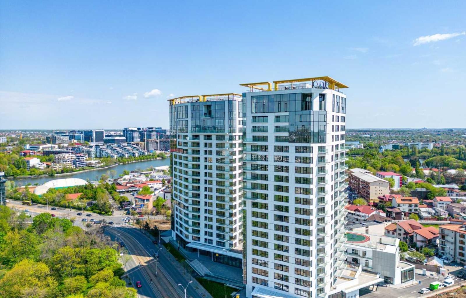 One Verdi Park Exclusive Apartments - Panoramic View & Private Parking Bukarest Eksteriør billede